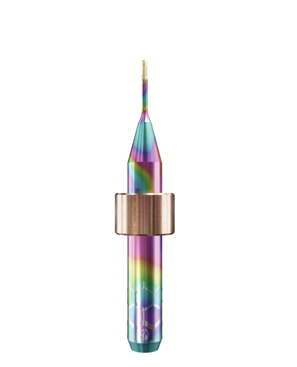 CT.TTN.B2.15.6.140.50.X.R1* | 1.5mm CoCr Bur for DC1*/ DC5*/DC7* Machines (2-Flute Ball) w/ Measurement Protocol
