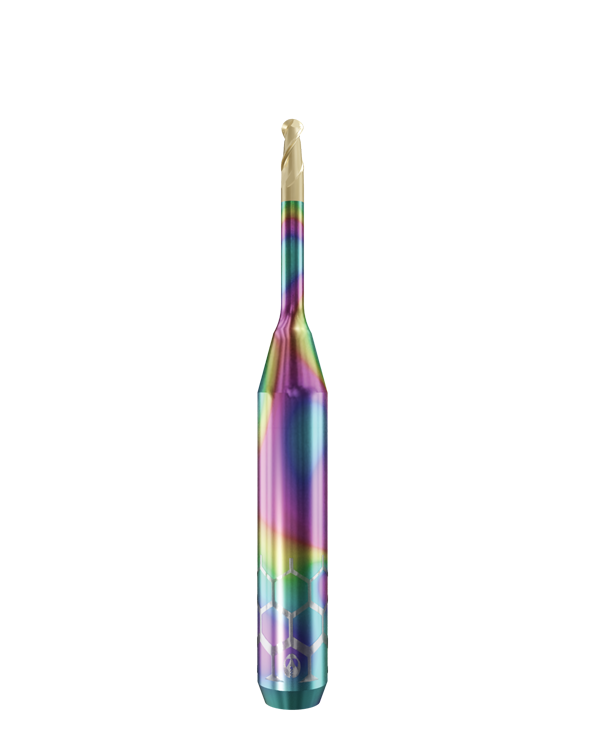 CT.TTN.B2.20.6.120.50.X.R0 | 2mm CoCr Bur for Open Machines (2-Flute Ball)