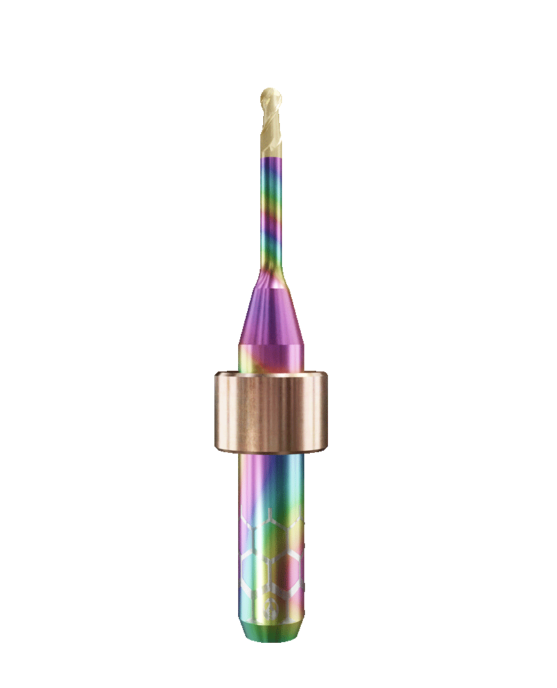 CT.TTN.B2.20.6.160.50.X.R6 | 2mm CoCr Bur for Imes Icore* 6mm Shaft/PM7* Machines (2-Flute Ball) Long Version