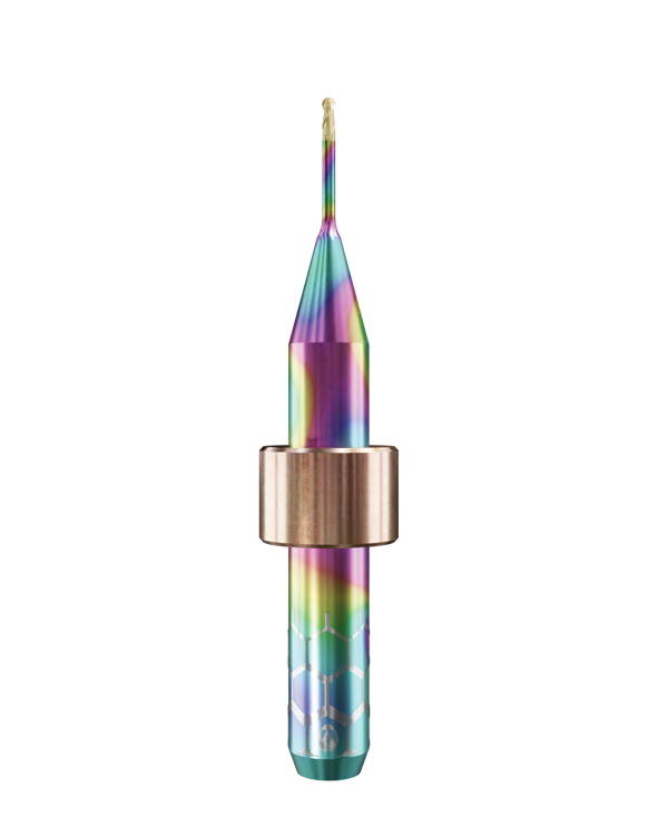 TT.TTN.B2.10.6.090.50.X.R6 | 1mm Titanium Bur for Imes Icore* 6mm Shaft Machines (2-Flute Ball)
