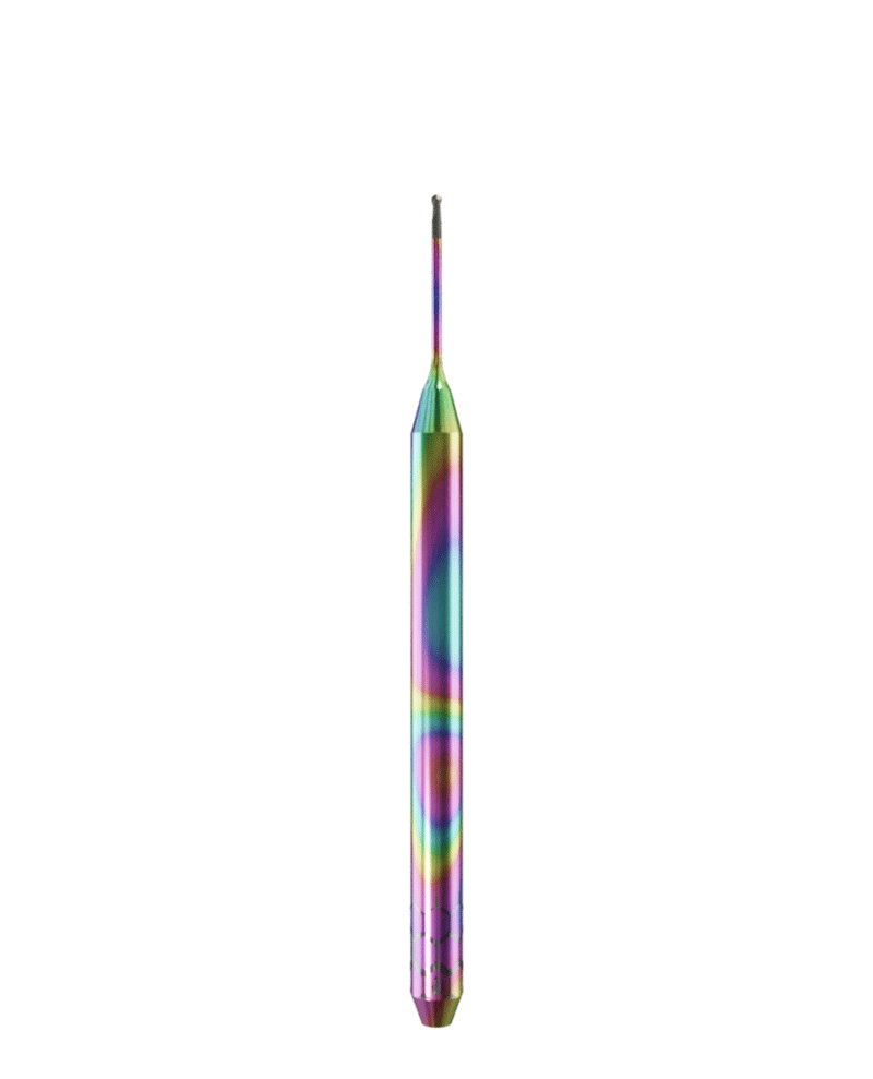 ZT.DIA.B2.06.3.100.48.X.R0 | 0.6mm Zirconia Bur for Open Machines (2-Flute Ball)