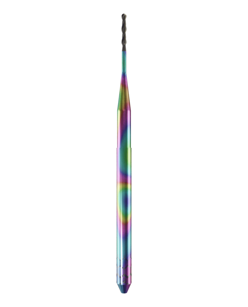 ZT.DIA.B2.10.3.120.57.X.RZ | 1mm Zirconia Bur for ZirkonZahn* 3mm Shaft Machines (2-Flute Ball)