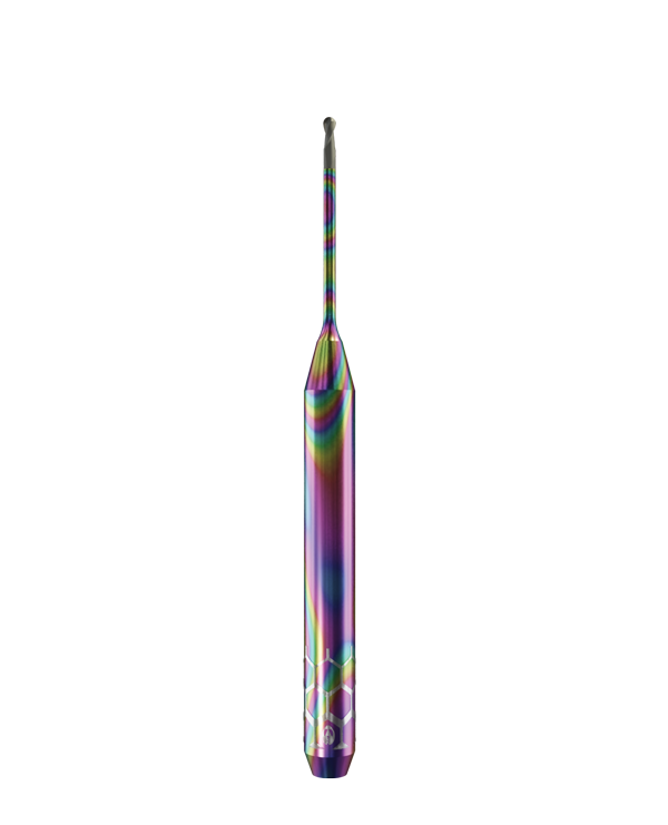 ZT.DIA.B2.10.4.150.47.X.R0 | 1mm Zirconia Bur for Datron* D1* Machines (2-Flute Ball)