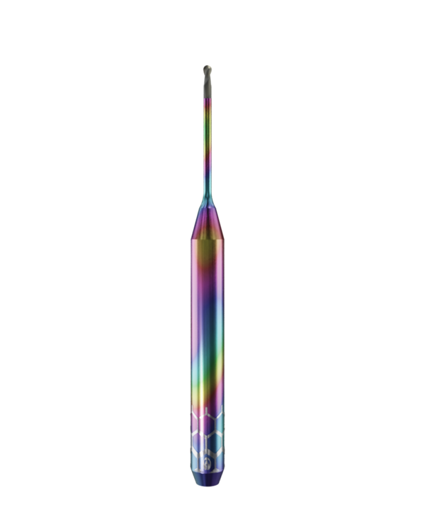 ZT.DIA.B2.10.4.150.50.X.R0 | 1mm Zirconia Bur for Roland* DWX* Machines (2-Flute Ball)