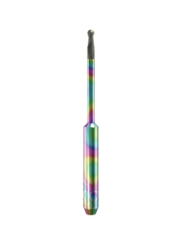 ZT.DIA.B2.20.4.250.50.X.R0 | 2mm Zirconia Bur for Roland* DWX* Machines (2-Flute Ball)