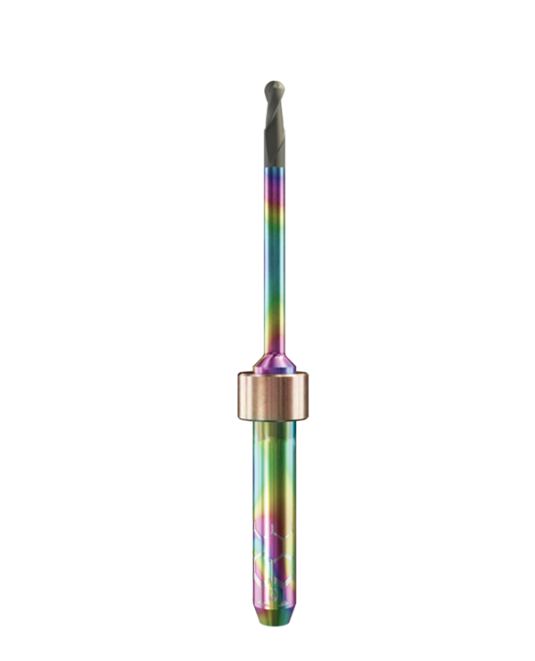 ZT.DIA.B2.20.4.250.50.X.R1 | 2mm Zirconia Bur for Yenadent* Machines (2-Flute Ball)