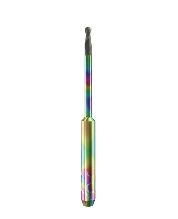 ZT.DIA.B2.25.4.250.50.X.R0 | 2.5mm Zirconia Bur for Roland* DWX* Machines (2-Flute Ball)