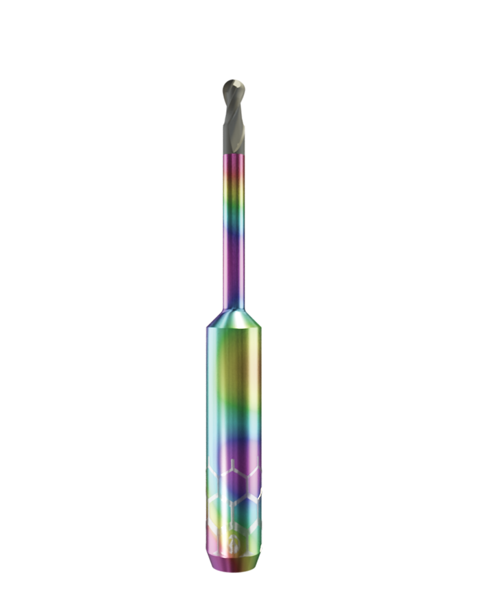 ZT.DIA.B2.25.6.250.53.X.R0 | 2.5mm Zirconia Bur for Open Machines (2-Flute Ball)